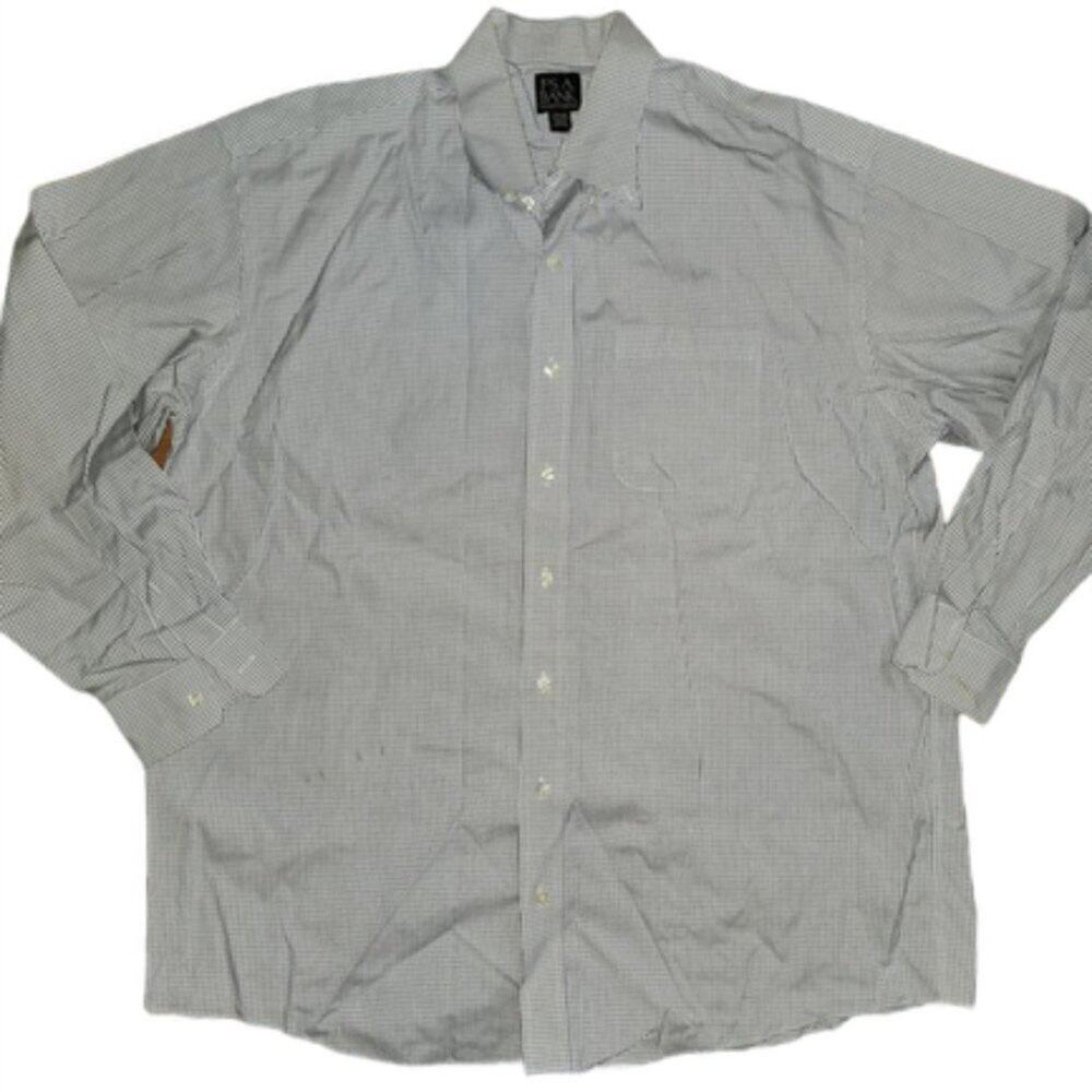 Jos. A. Bank Traveler Collection Slim Fit Button-Down Collar || sz17.5 36 ||EUC